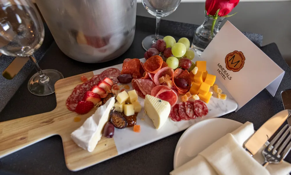 Charcuterie board room enhancement